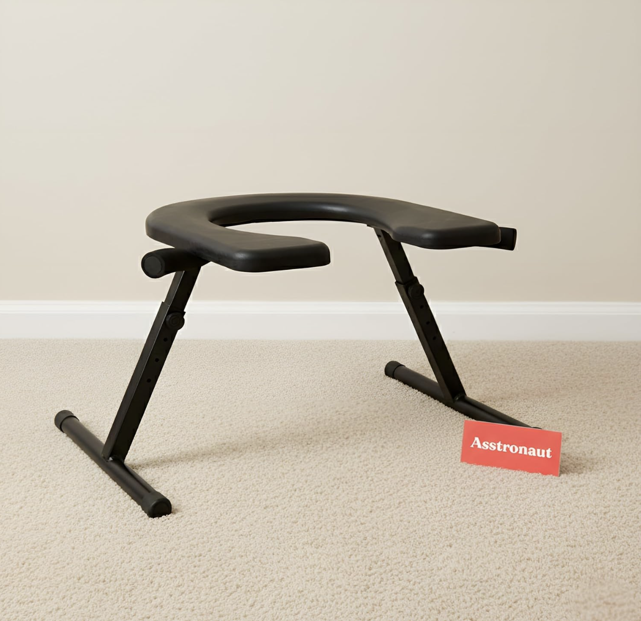 Queening chair DIY alternative - the Asstronaut purpose-built queening chair by Home in Bold