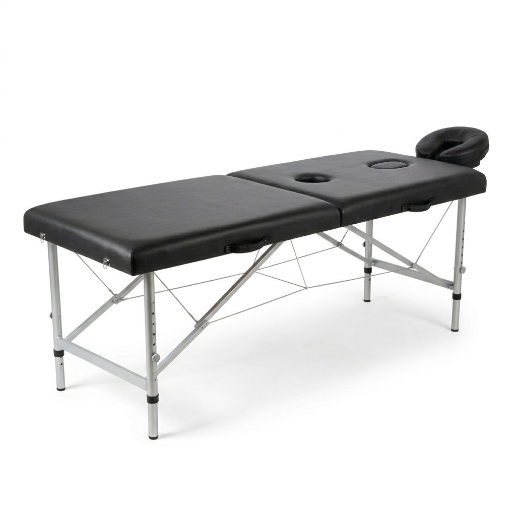 Glory Milking Table — black padded frame with central opening